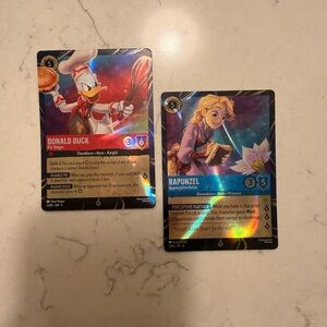 Disney Lorcana Rapunzel and Donald Duck Cards Festival Of The Arts 2026